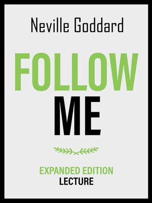 cover image of Follow Me--Expanded Edition Lecture